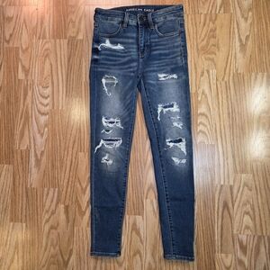American Eagle Next Level Stretch Hi-Rise Jegging Size 4